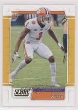 2019 Score Rookies Gold Trayvon Mullen Jr #421 lr1