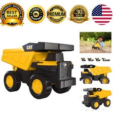 Cat Construction Toys Real Steel Dump Truck 12 Heavy Duty Working Dump Bed Cat Construction Toys Real Steel Dump Truck 12 Heavy Duty Working Dump Bed