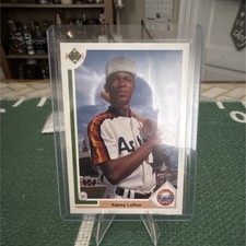 1991 Upper Deck Final Edition Kenny Lofton Houston Astros Baseball Card #24F