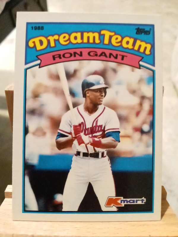 1989 Topps Kmart Dream Team - Ron Gant #2