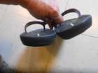 NWOB WOMEN'S OKABASHI BLACK & PURPLE SUPPORTIVE FLIP-FLOPS SIZE M/L(8-9) — photo 7