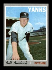 1970 Topps #167 Bill Burbach   EX/EX+ X3666706