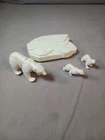 Playmobil Polar Bear Set 3248 - Vintage 1985 Polar Bear Family with Ice Floe