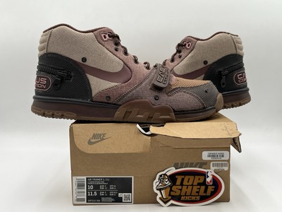 Nike Air Trainer 1 SP Travis Scott Chocolate 2022 Size 10 Authentic Brown VNDS 