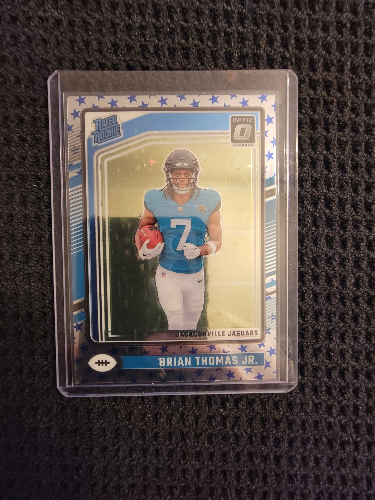 2024 Panini Donruss Optic - Rated Rookie Brian Thomas Jr. #214 Stars Prizm (RC)