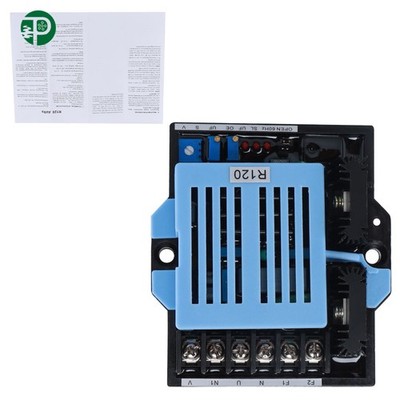 1PC Automatic Voltage Regulator Replacement AVR R120 For Brushless Generator