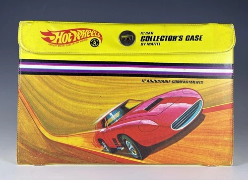Original Hot Wheels Redline 12 Car Collector Case With Dividers
