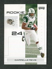 Darrelle Revis Jets Island Football Rookie Cornerback 2007 NFL Playoff Card #140