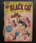 Black Cat Comics Comic Book No. 6 Origin of Red Demon Rough Condition V1 #6 1947 — photo 1