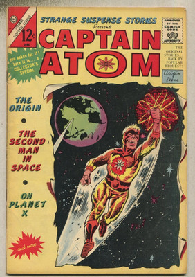 Strange Suspense Stories Presents Captain Atom: # 6 VG/FN Original Issue SA