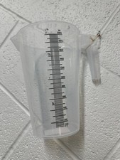 Image of plastic measuring jugs 500ml - 3000ml