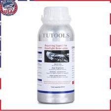TUTOOLS 600ML Headlight Restoration Liquid for Car Lens Repair