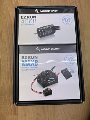 Hobbywing Combo Set Ezrun MAX8 Regler mit SL-4268-2600KV Motor Sensorless