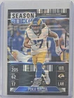 2024 Optic Contenders FOTL Puka Nacua BLACK PULSAR Season Ticket 1/5 Rams EW11
