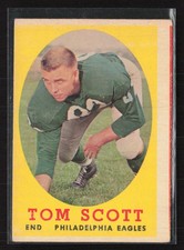 1958 Topps #125 Tom Scott - VG/EX Set Break!