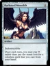 DARKSTEEL MONOLITH : MTG altered-art magic card : with Sexy, Busty Babe!