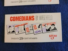U.S. 2562-6 - Comedians - Complete, unopened booklet - MNH