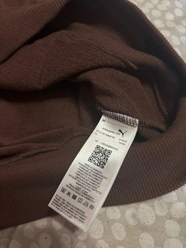 Womens puma hoodie brown size XL - Picture 5 of 5