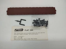 Vintage Roundhouse HO Scale 60' Flat Car Kit Southern 1287 Model Train New USA