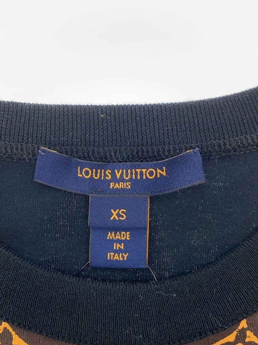 LOUIS VUITTON T-SHIRT XS COTTON Brown TOTAL PATTERN RW212W