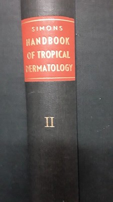 Handbook of Tropical Dermatology R Simons Elsevier Pub 1953 HB VG 260420
