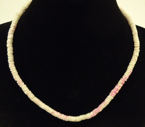 Shell Necklace Barrel Clasp 16 in - Picture 2 of 4