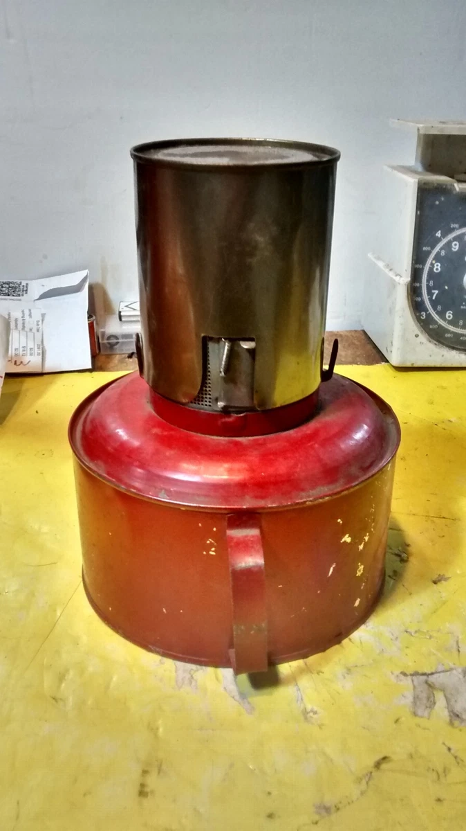 Vintage Original Auto Motor Heater Kerosene Heater With Grab Handle u0026amp;  Cap | eBay