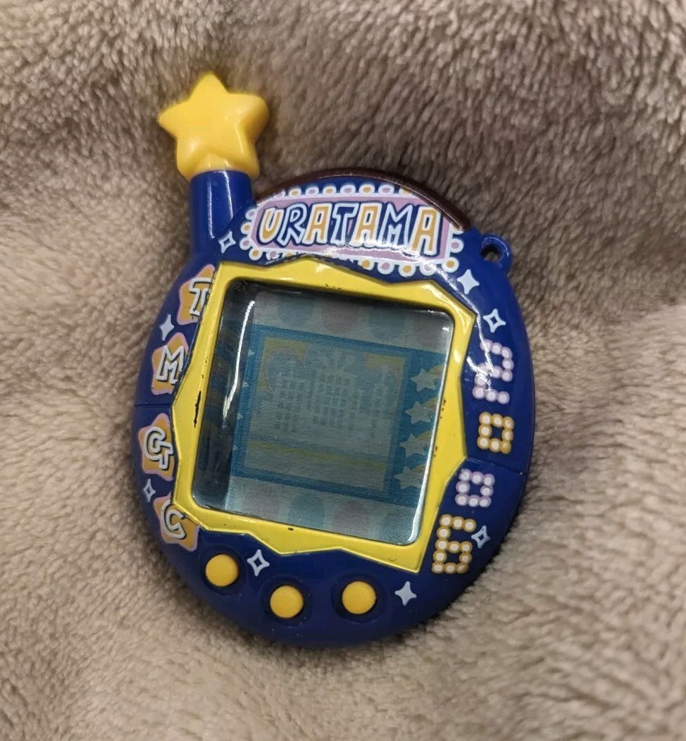 Tamagotchi Neon Blue Uratama Bandai 2006 TMGC - Canadian Seller
