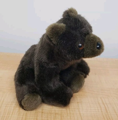 Dan Brechner Oso Marrón 9" Peluche Sentado Realista Oso Cachorro - Imagen 3 de 12