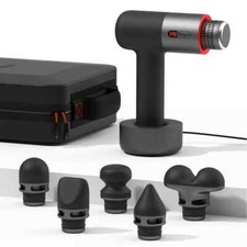 Sharper Image Powerboost Pro Hold  Cold Percussion Body Massager w/ 6 Speeds