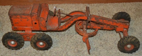 Vintage Dopeke Adams Motor Grader Diesel, Orange - Picture 5 of 12