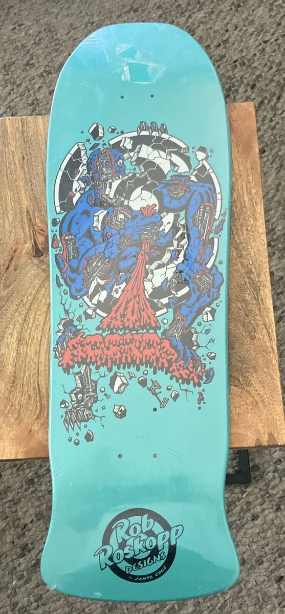 Rob Roskopp Anniversary Skateboard Deck Santa Cruz 30 Years Rob Roskopp Anniversary Skateboard Deck Santa Cruz 30 Years