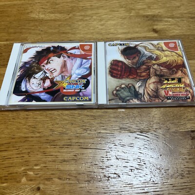 Street Fighter III Double Impact Capcon vs SNK Millennium fight Sega Dreamcast