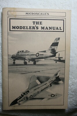 Microscale's The Modelers Manual Guide Good Condition 