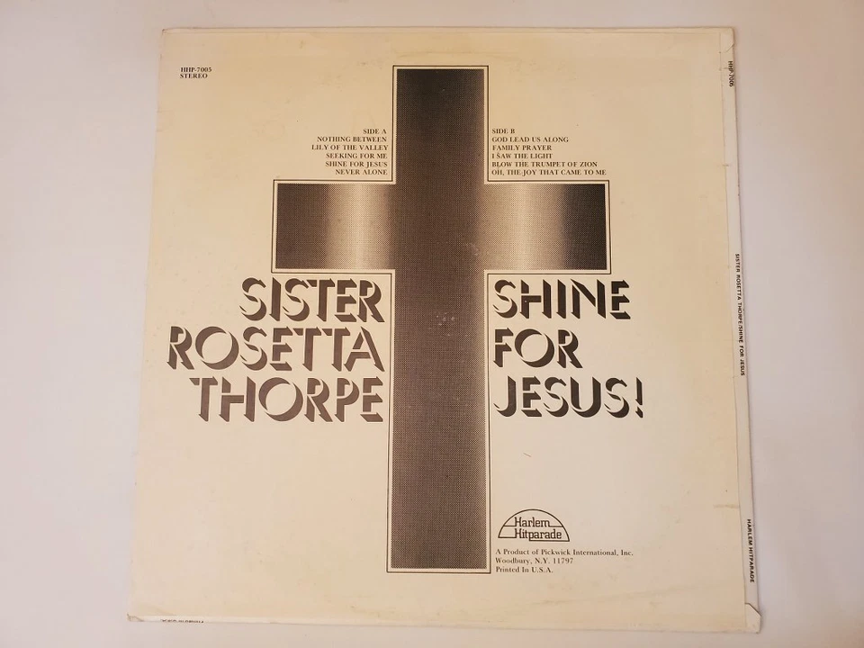 Sister Rosetta Tharpe - Shine for Jesus! (Vinyl Record LP) - Image 2 of 2
