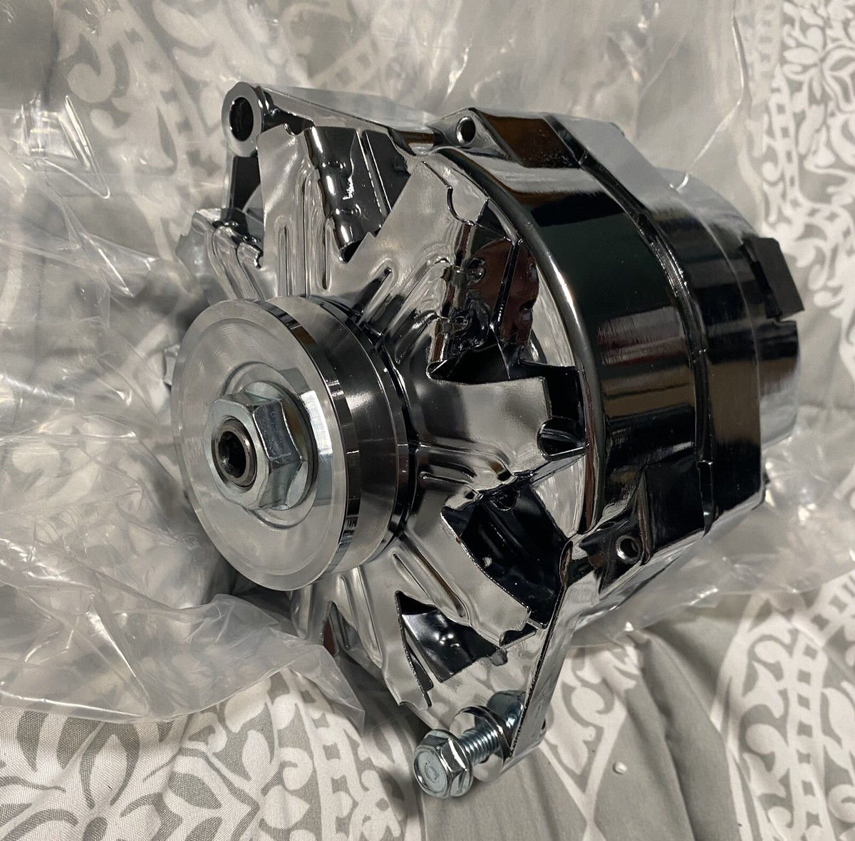 sunao　③ ⑥ Automotive Alternator Replacement 120AMP Chrome 1 Wire Self