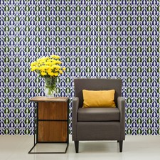 Wall Allover Stencils Marion for Wallpaper Look Furniture and Craft Stenciling
