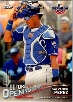 2018 Topps Opening Day #BOD-SP Salvador Perez Before opening day Royals