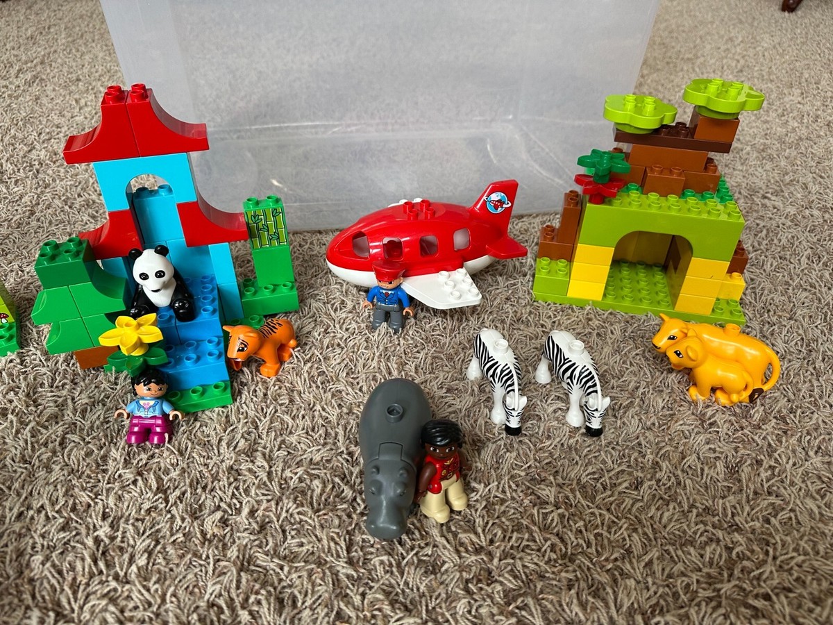 LEGO DUPLO Around The World 10805 retired set incomplete EXTRA pieces
