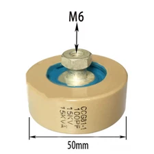 1x For CCG81-1 100PF 15KV High Frequency High Voltage Ceramic Capacitor