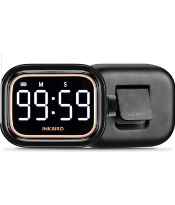 Küchentimer, Digitale Eieruhr zum Kochen, Magnetischer Countdown Countup Timer