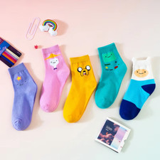 Adventure Time socks UK sizes 3-8