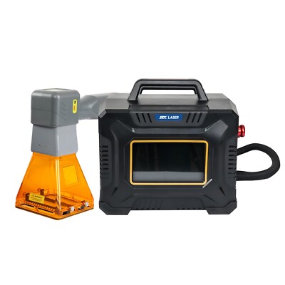Tragbare Handlasermarkierungsmaschine SFX 60 W mit 100 x 100 mm Objektiv und Akk