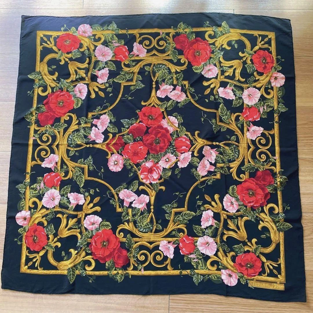 Christian Dior grande écharpe 82cm 32