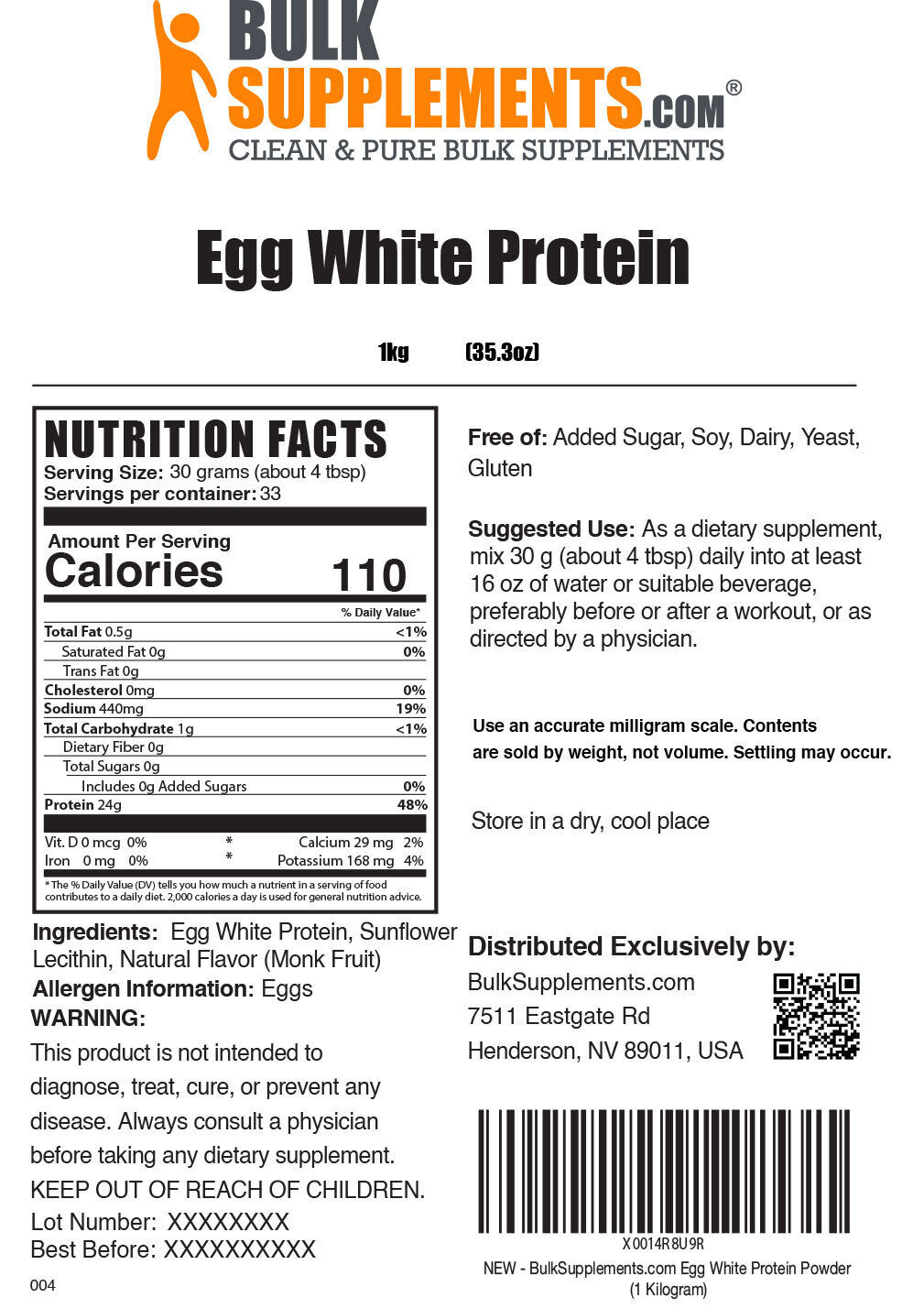 Bulk Supplements Whey Review: HIGH Protein, NO Flavor