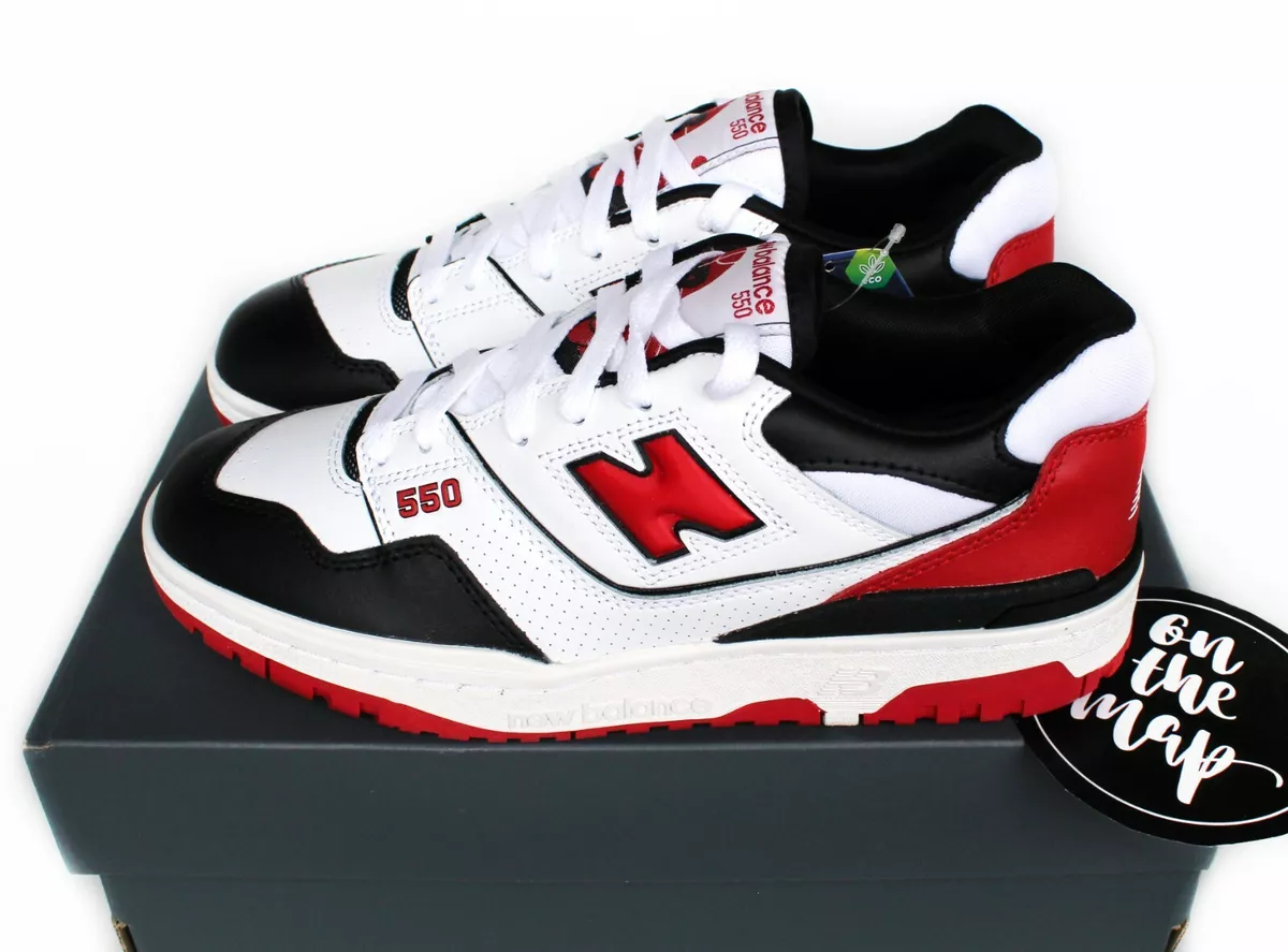 New Balance 550 (White/Red) 11.5