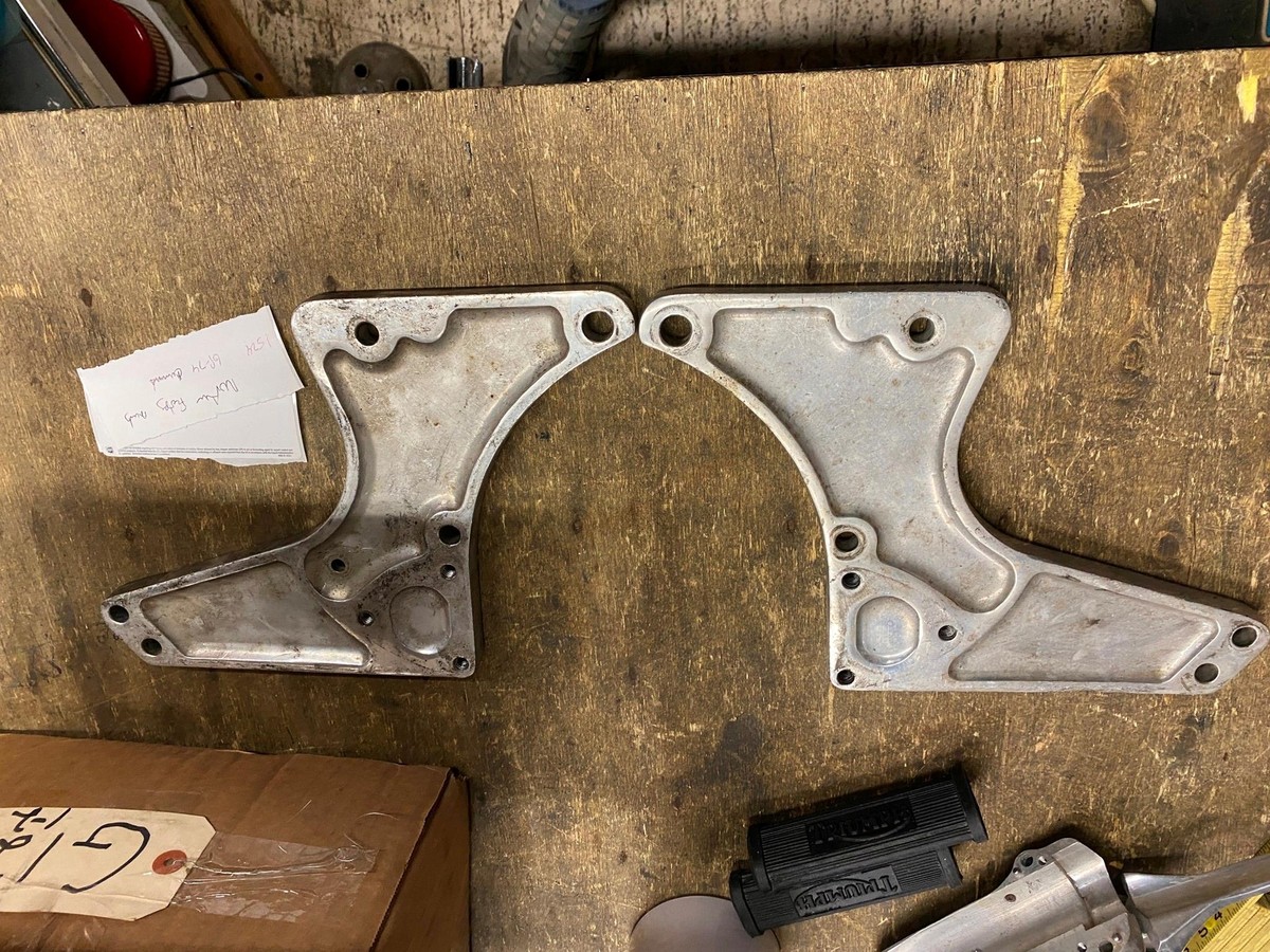 Norton 750 850 Commando Fastback Foot Peg Exhaust Mount Z Bars