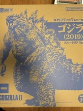 X-Plus Gigantic Series Godzilla 2019 Blue Clear Ver. Soft Vinyl 47cm From Japan