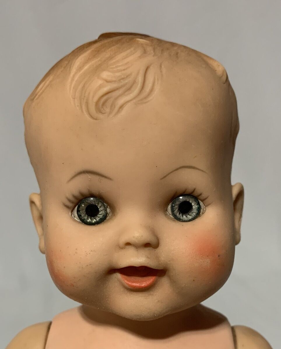 Sculpted Hair Baby Doll Vintage 50's TLC Damage Heel As Is Sculpted Hair Baby Doll Vintage 50's TLC Damage Heel As Is