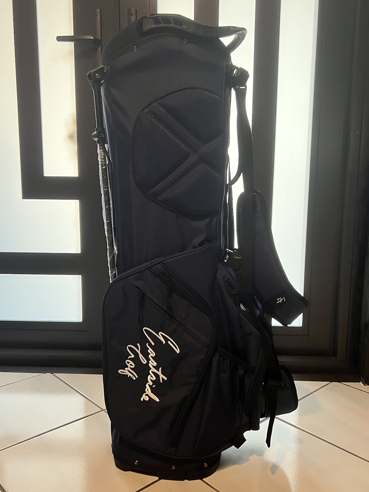 Jordan Fadeaway 14-Way Golf Stand Bag Blue Jumpman Grove Nike x Eastside Golf 